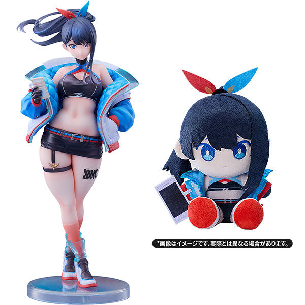 "GRIDMAN UNIVERSE" Takarada Rikka (Dreamy Divas Ver.)  1/7 Scale Figure Plushie Set