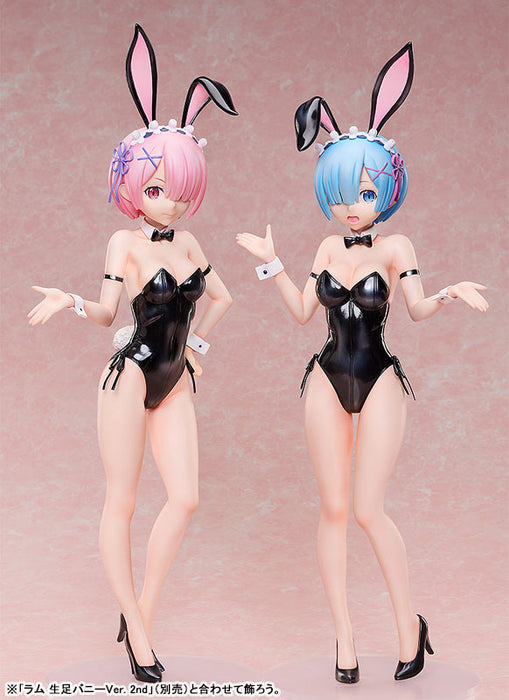 "Re:Zero kara Hajimeru Isekai Seikatsu" Rem Bare Leg Bunny Ver. 2nd 1/4 Scale Figure