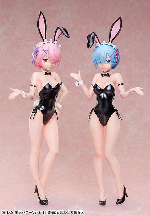 "Re:Zero kara Hajimeru Isekai Seikatsu" Ram Bare Leg Bunny Ver. 2nd 1/4 Scale Figure