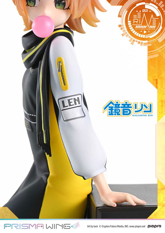 PRISMA WING Piapro Characters Kagamine Rin Art by lack 1/7 Scale Figure