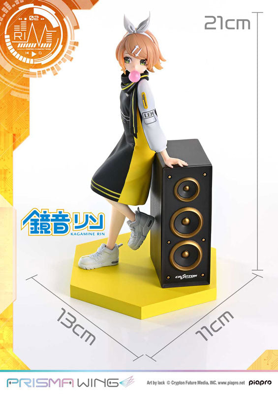 PRISMA WING Piapro Characters Kagamine Rin Art by lack 1/7 Scale Figure
