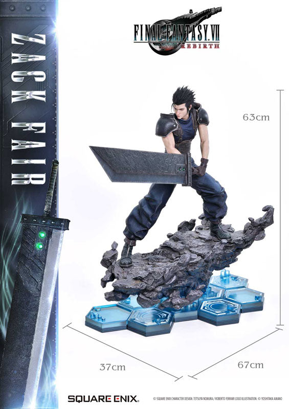 SQUARE ENIX MASTERLINE "Final Fantasy VII Rebirth" 1/4 Scale Figure Zack Fair