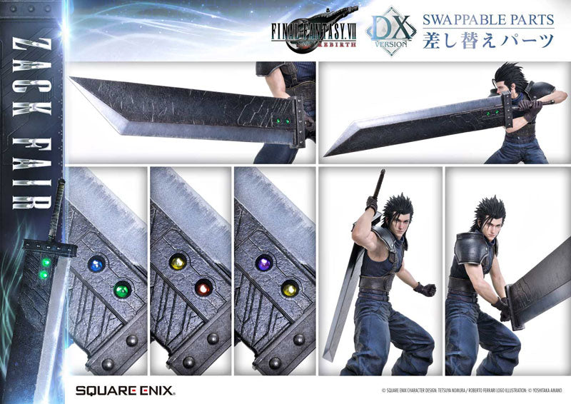 SQUARE ENIX MASTERLINE "Final Fantasy VII Rebirth" 1/4 Scale Figure Zack Fair Deluxe Ver.