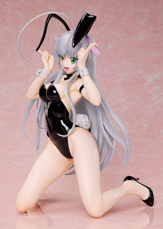 "Haiyore! Nyaruko-san W" Nyaruko Bare Leg Bunny Ver. 1/4 Scale Figure