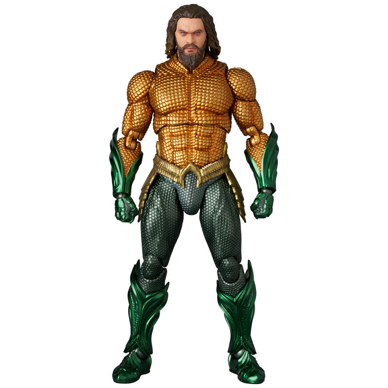 MAFEX "Aquaman and the Lost Kingdom" Aquaman (Gold & Green Suit)