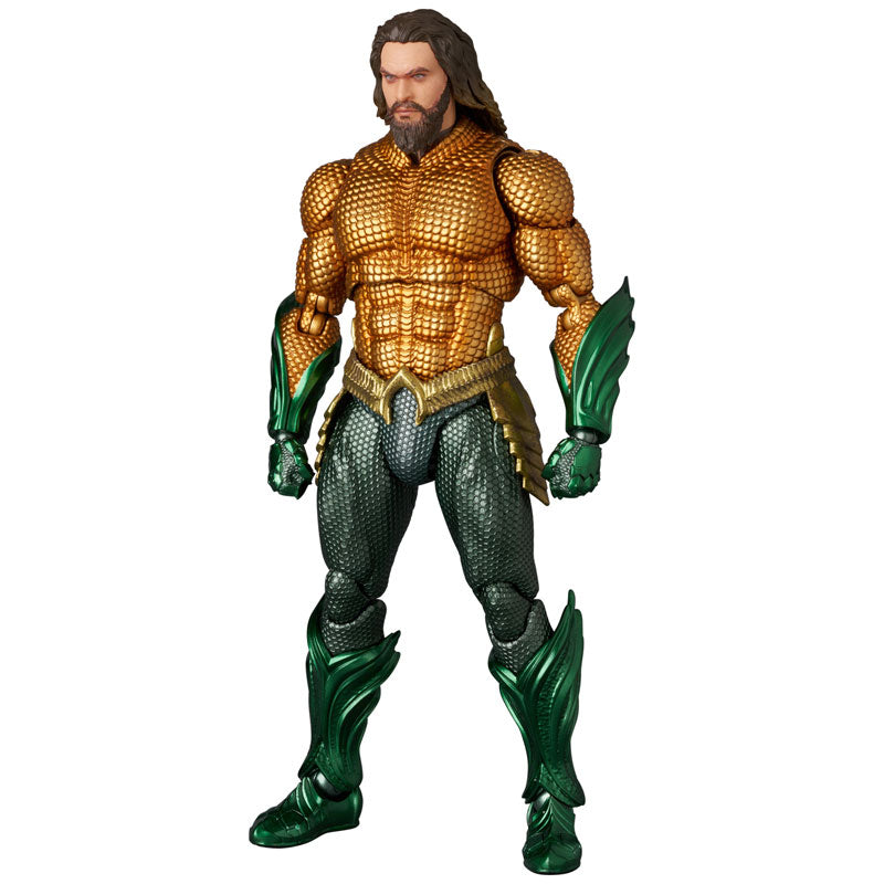 MAFEX "Aquaman and the Lost Kingdom" Aquaman (Gold & Green Suit)