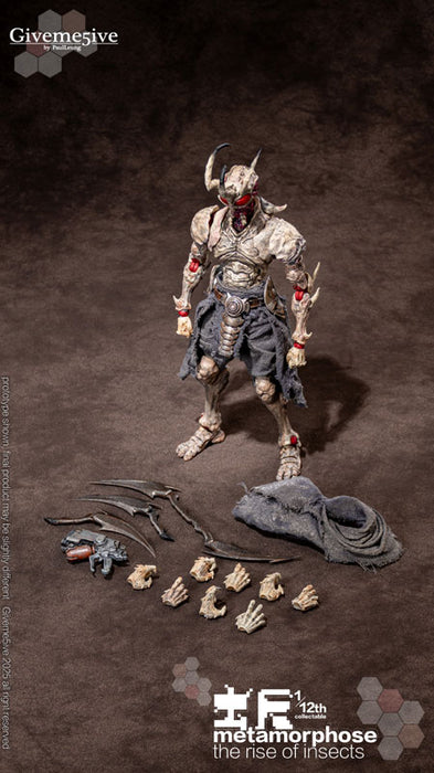 GIVEME5IVE METAMORPHOSE - THE RISE OF INSECTS SERIES AIROKI 1/12 SCALE ACTION FIGURE