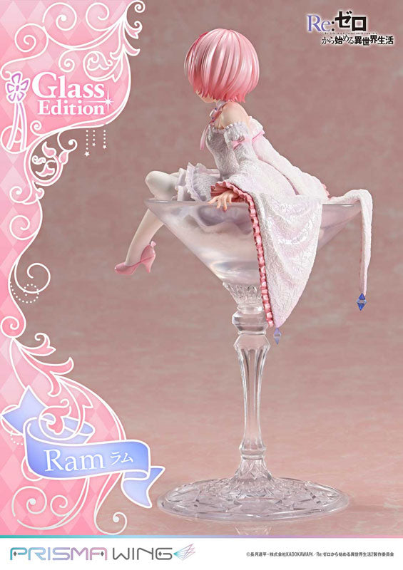 PRISMA WING "Re:Zero kara Hajimeru Isekai Seikatsu" Ram Glass Edition 1/7 Scale Figure