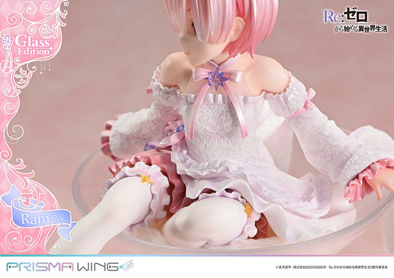 PRISMA WING "Re:Zero kara Hajimeru Isekai Seikatsu" Ram Glass Edition 1/7 Scale Figure