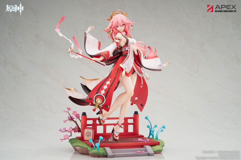 "Genshin Impact" Yae Miko, Astute Amusement Ver. 1/7 Scale Figure