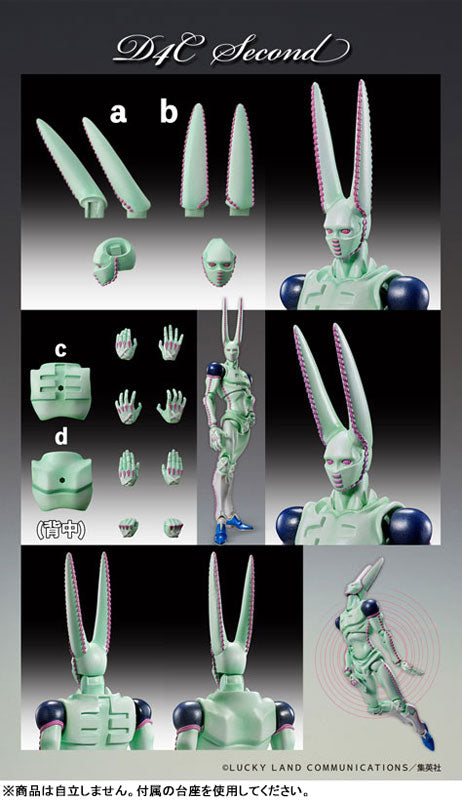 Super Action Statue "JoJo's Bizarre Adventure -Part VII- Steel Ball Run" D4C Second