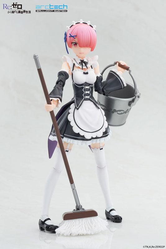 ARCTECH Action Series "Re:Zero kara Hajimeru Isekai Seikatsu" Ram 1/8 Scale Figure