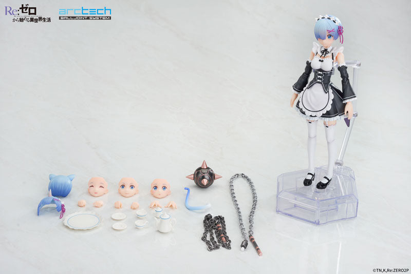 ARCTECH Action Series "Re:Zero kara Hajimeru Isekai Seikatsu" Rem 1/8 Scale Figure