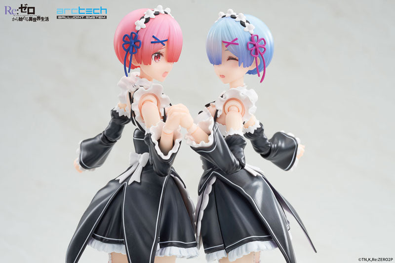 ARCTECH Action Series "Re:Zero kara Hajimeru Isekai Seikatsu" Ram & Rem Set 1/8 Scale Figure