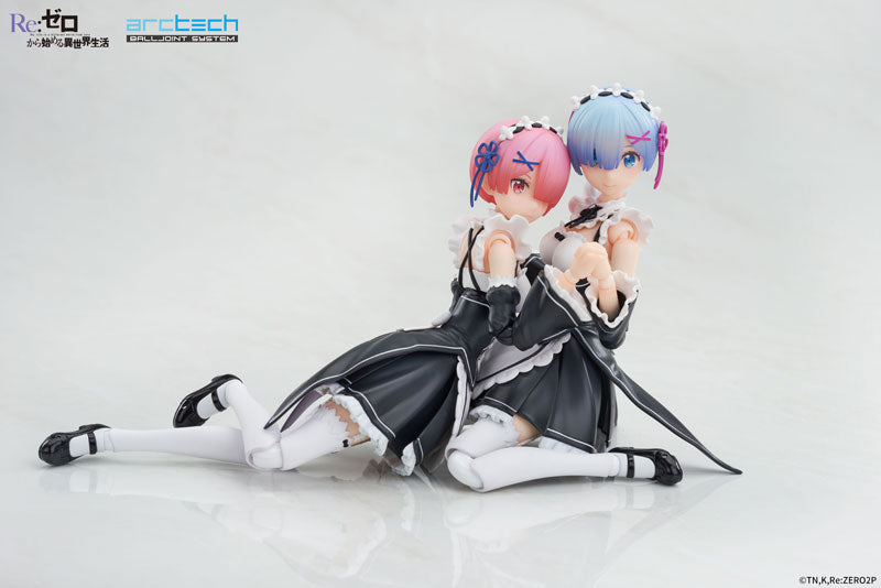 ARCTECH Action Series "Re:Zero kara Hajimeru Isekai Seikatsu" Ram & Rem Set 1/8 Scale Figure