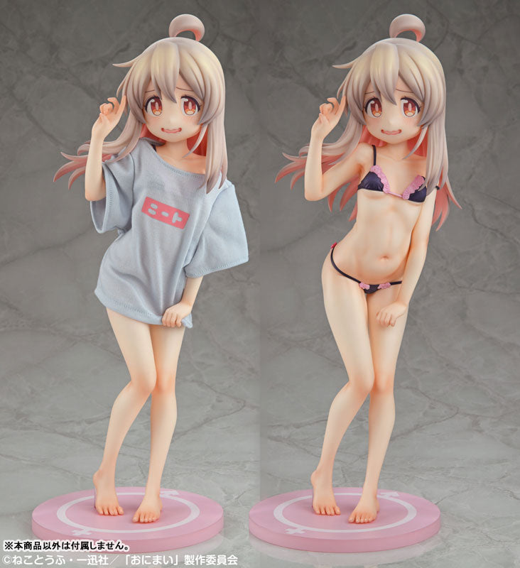 "Onimai: I'm Now Your Sister!" Oyama Mahiro 1/4 Scale Figure NEET T-shirt -Try out Adult Lingerie!-