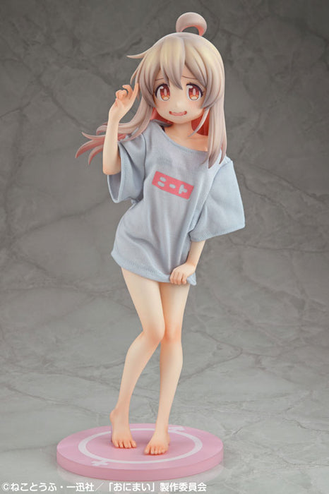 "Onimai: I'm Now Your Sister!" Oyama Mahiro 1/4 Scale Figure NEET T-shirt -Try out Adult Lingerie!-