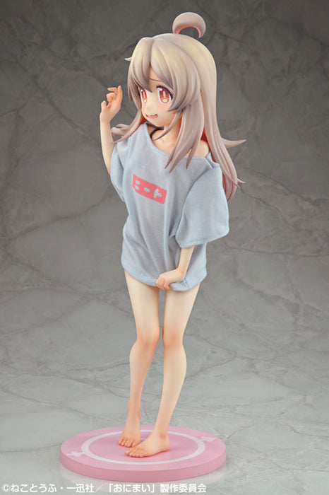 "Onimai: I'm Now Your Sister!" Oyama Mahiro 1/4 Scale Figure NEET T-shirt -Try out Adult Lingerie!-