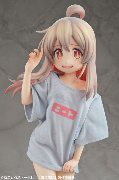 "Onimai: I'm Now Your Sister!" Oyama Mahiro 1/4 Scale Figure NEET T-shirt -Try out Adult Lingerie!-
