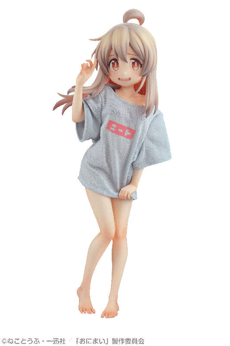 "Onimai: I'm Now Your Sister!" Oyama Mahiro 1/4 Scale Figure NEET T-shirt -Try out Adult Lingerie!-