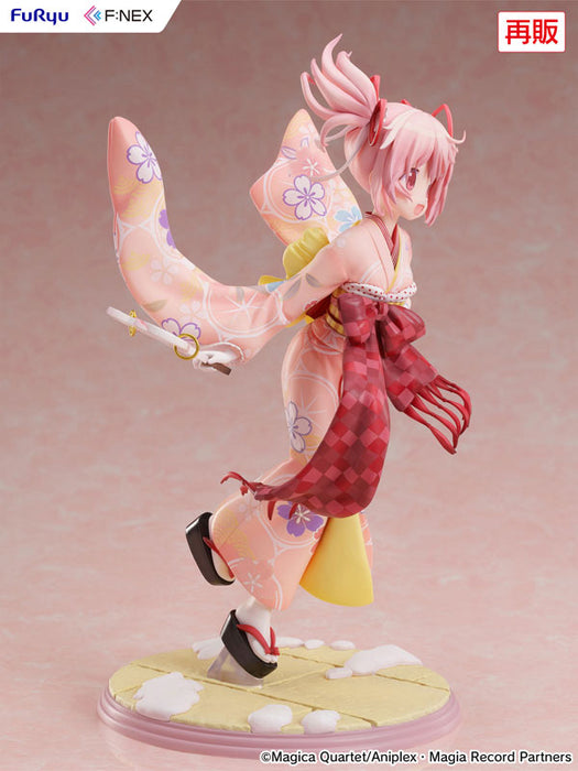 "Magia Record Puella Magi Madoka Magica Side Story" Kaname Madoka Kimono Ver. 1/7 Scale Figure