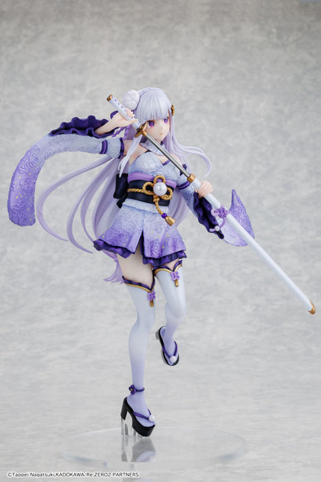 Kadokawa Collection "Re:Zero kara Hajimeru Isekai Seikatsu" Emilia Combat Outfit Ver. 1/7 Scale Figure