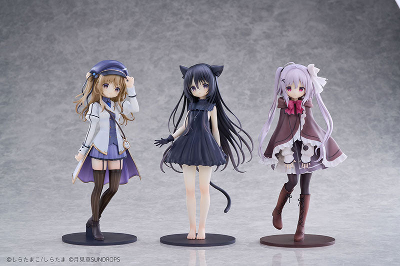 "Hoshizora Tetsudou to Shiro no Tabi" Complete Figure Set: Noir, Neri & Karuha