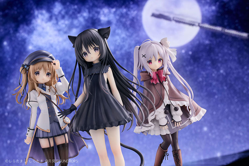 "Hoshizora Tetsudou to Shiro no Tabi" Complete Figure Set: Noir, Neri & Karuha