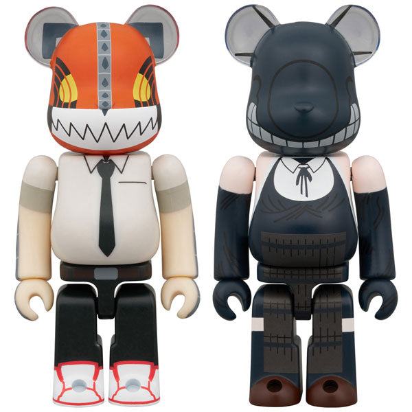BE@RBRICK "Chainsaw Man - The Movie: Reze Arc" Chainsaw Man & Bomb 2 Set