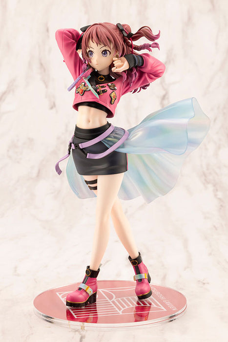 "Gakuen Idolmaster" Hanami Saki -Fighting My Way- 1/7 Scale Figure