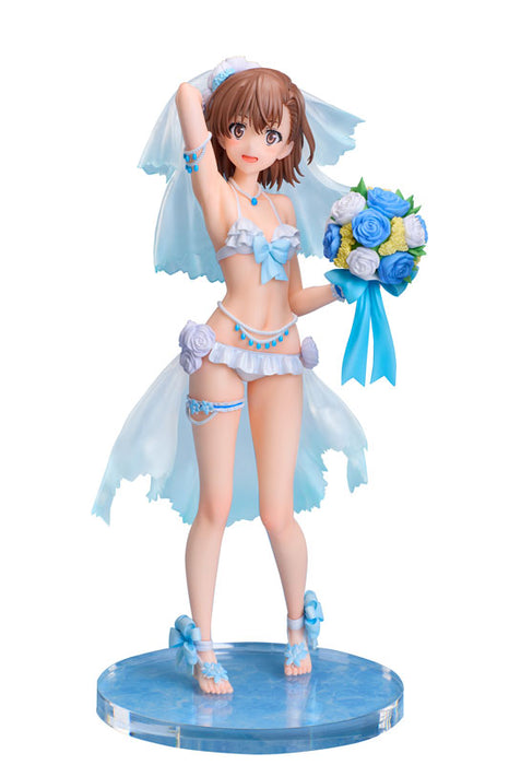 "A Certain Scientific Railgun T" Misaka Mikoto Wedding Swimsuit Ver. 1/7 Complete Figure
