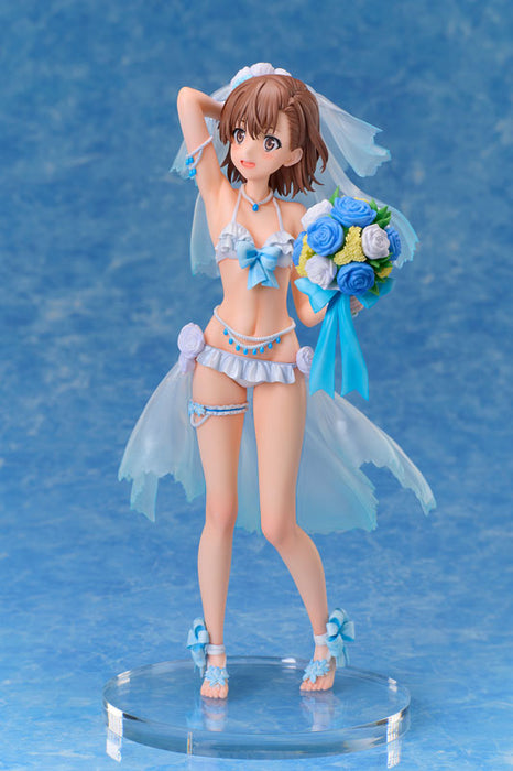 "A Certain Scientific Railgun T" Misaka Mikoto Wedding Swimsuit Ver. 1/7 Complete Figure