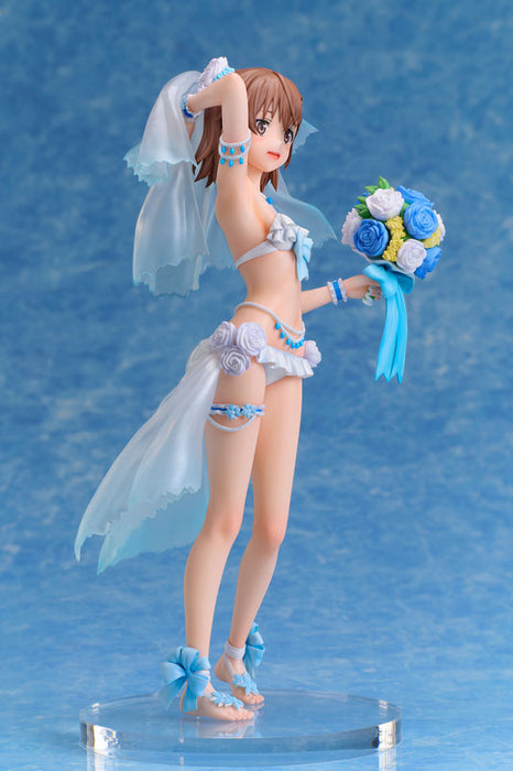 "A Certain Scientific Railgun T" Misaka Mikoto Wedding Swimsuit Ver. 1/7 Complete Figure