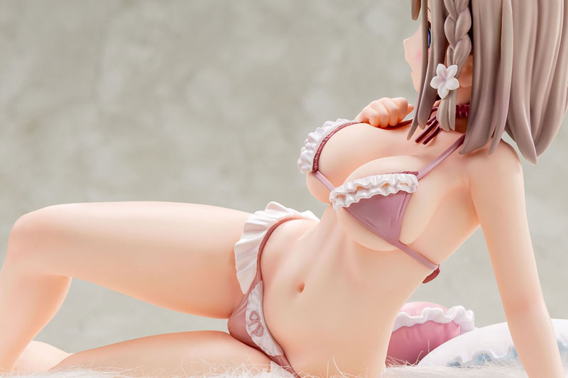 "A Book About Using Hypno to Hook Up My Little Sister and Her Pure JC Friend with Hypno Resistance EX" Shimizu Yui Illustration by karory (KAROMIX) 1/6 Scale Figure