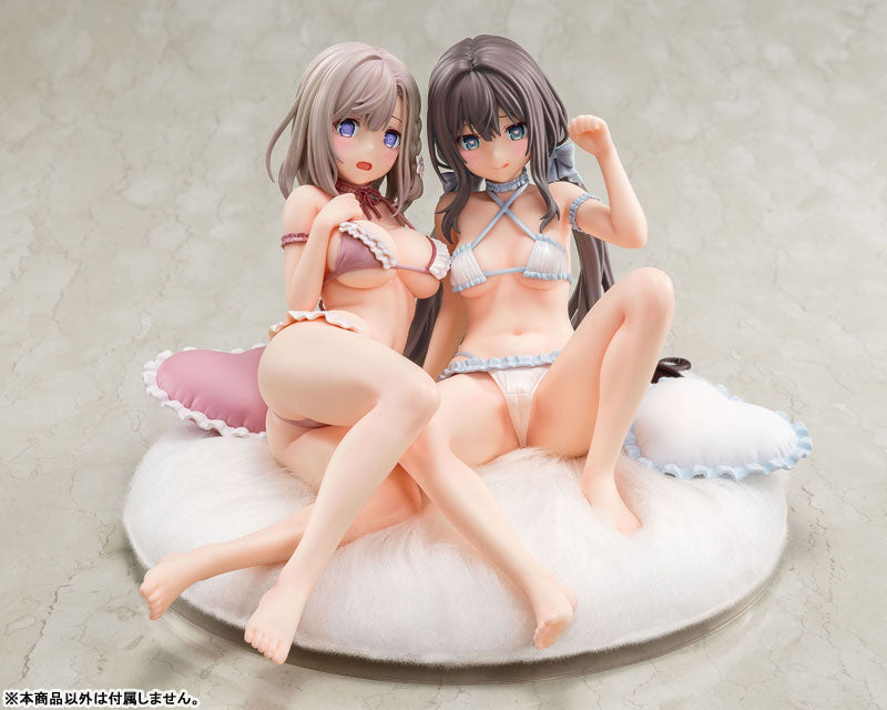 "A Book About Using Hypno to Hook Up My Little Sister and Her Pure JC Friend with Hypno Resistance EX" Shimizu Yui Illustration by karory (KAROMIX) 1/6 Scale Figure