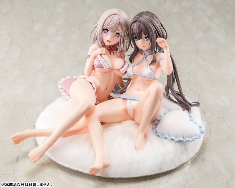 "A Book About Using Hypno to Hook Up My Little Sister and Her Pure JC Friend with Hypno Resistance EX" Shimizu Yui Illustration by karory (KAROMIX) 1/6 Scale Figure