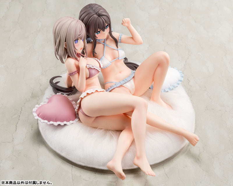 "A Book About Using Hypno to Hook Up My Little Sister and Her Pure JC Friend with Hypno Resistance EX" Shimizu Yui Illustration by karory (KAROMIX) 1/6 Scale Figure