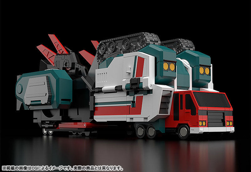 THE GATTAI "The Brave Fighter of Legend Da-Garn" Seven Changer