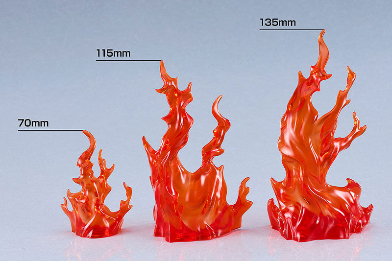 THE SIMPLE EFFECT Flames Red
