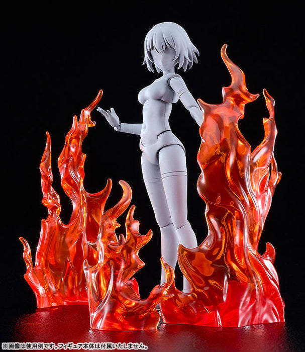 THE SIMPLE EFFECT Flames Red