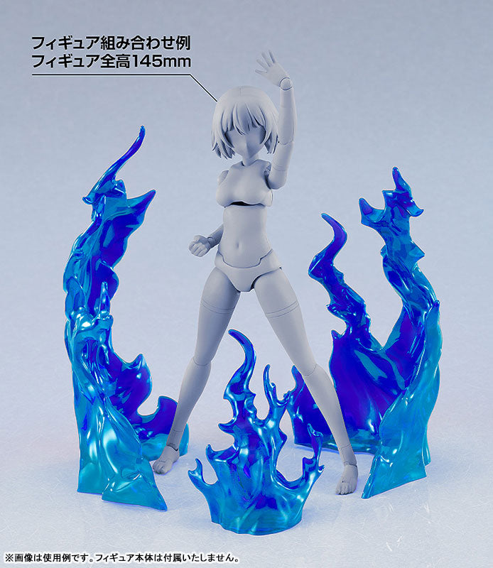 THE SIMPLE EFFECT Flames Blue