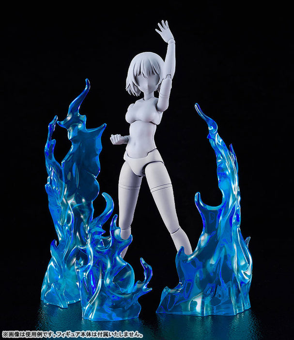 THE SIMPLE EFFECT Flames Blue