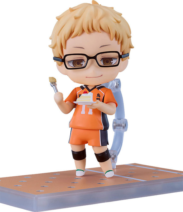 Nendoroid "Haikyu!!" Tsukishima Kei The New Karasuno Ver.