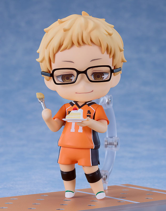 Nendoroid "Haikyu!!" Tsukishima Kei The New Karasuno Ver.