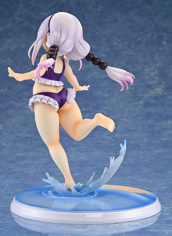 "Miss Kobayashi's Dragon Maid" Kanna Kamui Excited to Wear a Swimsuit at Home Ver. (Purple)