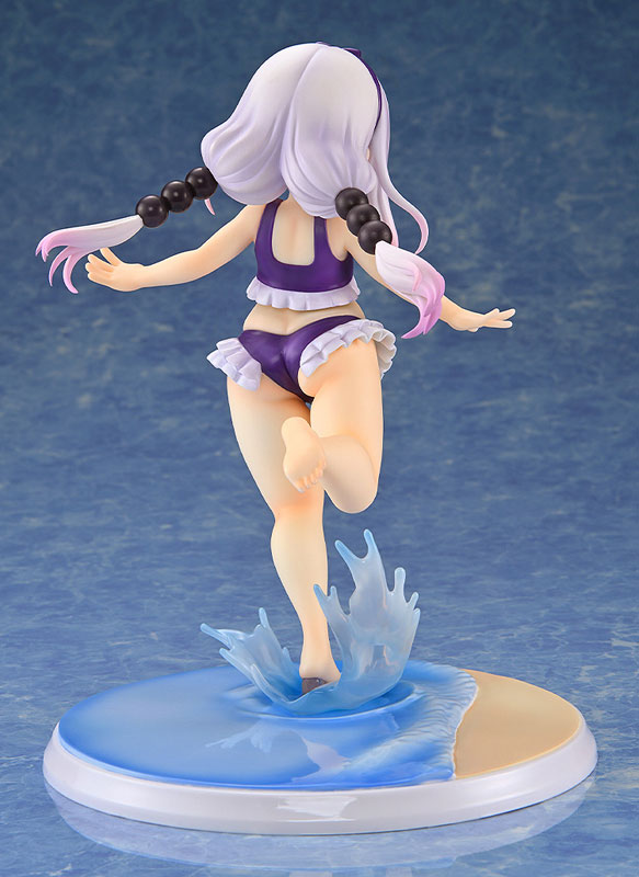 "Miss Kobayashi's Dragon Maid" Kanna Kamui Excited to Wear a Swimsuit at Home Ver. (Purple)