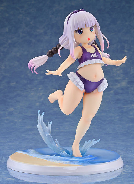 "Miss Kobayashi's Dragon Maid" Kanna Kamui Excited to Wear a Swimsuit at Home Ver. (Purple)