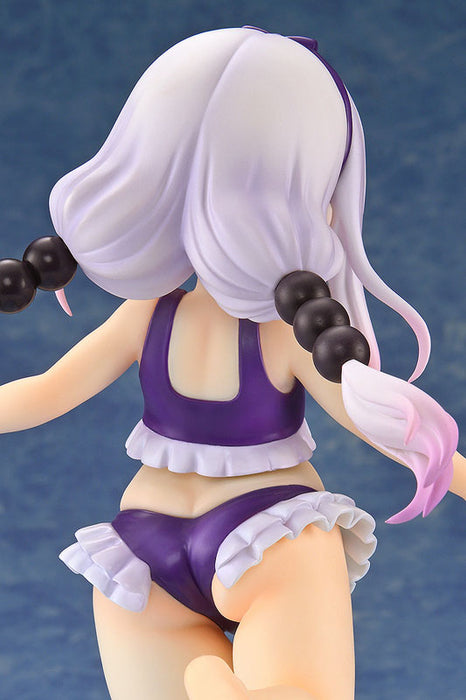 "Miss Kobayashi's Dragon Maid" Kanna Kamui Excited to Wear a Swimsuit at Home Ver. (Purple)