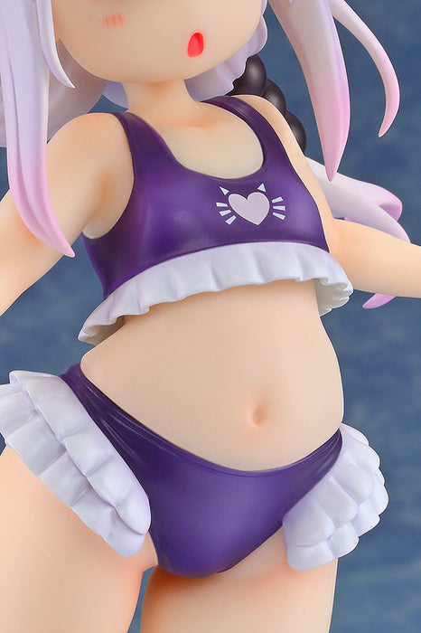 "Miss Kobayashi's Dragon Maid" Kanna Kamui Excited to Wear a Swimsuit at Home Ver. (Purple)