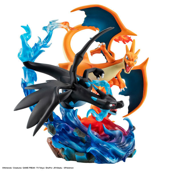 G.E.M. EX Series "Pokemon" Mega Charizard X & Mega Charizard Y